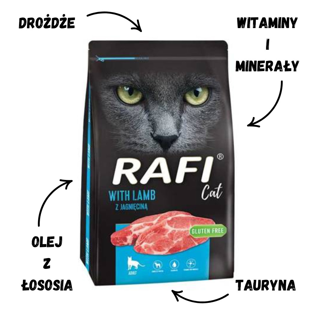 DOLINA NOTECI Rafi Cat with Lamb - Trockenfutter für Katzen - 7 kg - foto 2