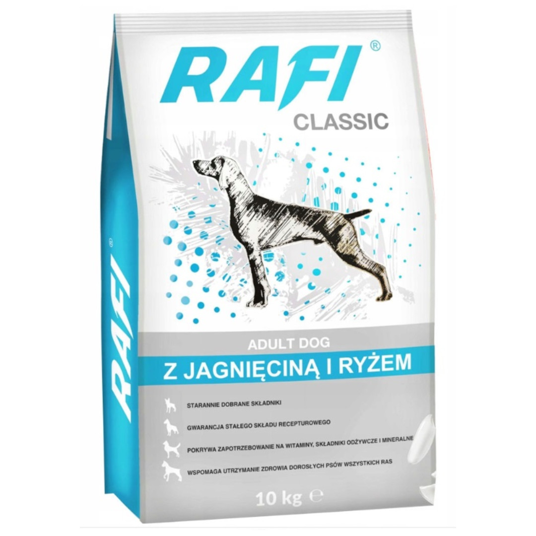 DOLINA NOTECI Rafi Classic Lamm mit Reis - Trockenfutter für Hunde - 10 kg - foto 1