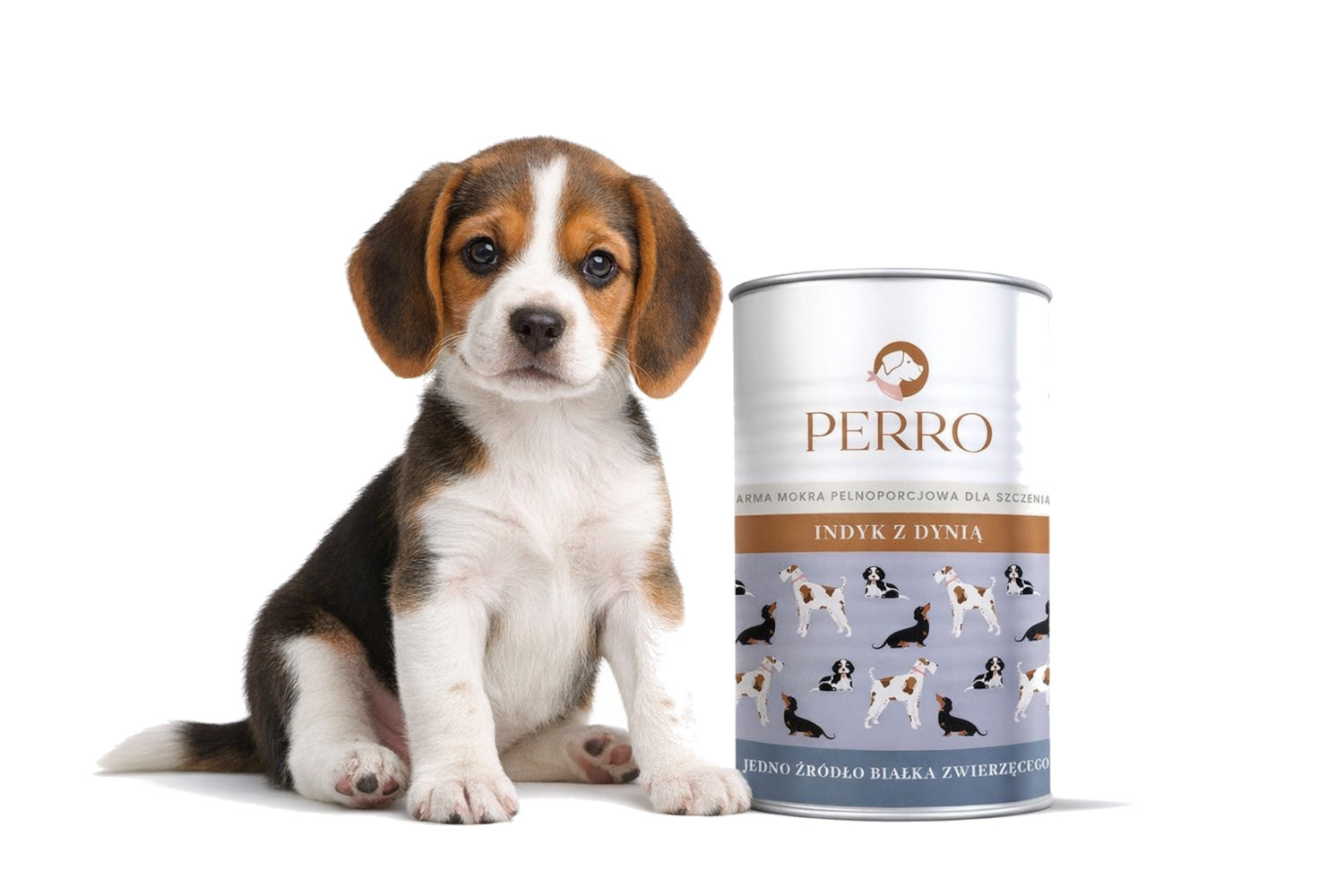 PERRO Junior Turkey with pumpkin - Nassfutter für Hunde - 400g - foto 3