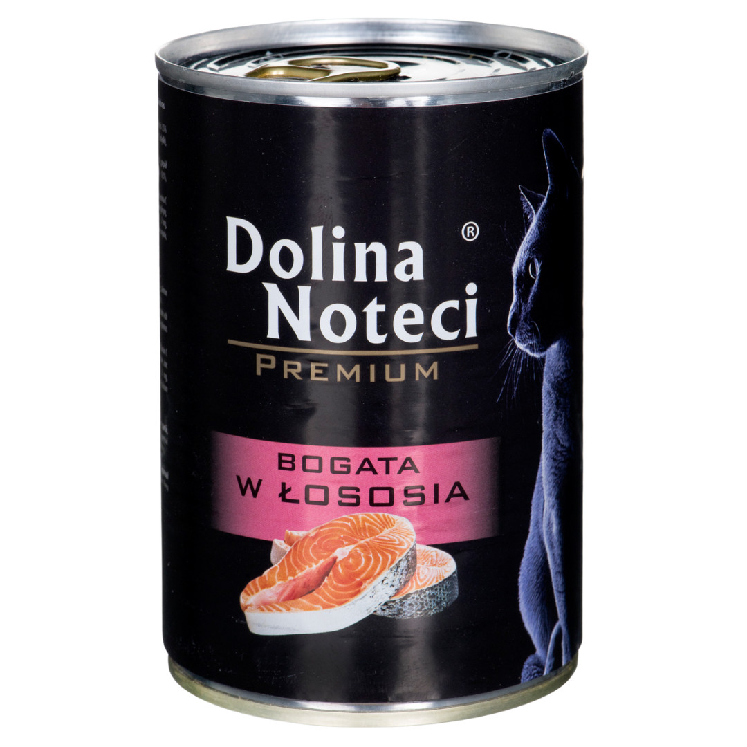 Dolina Noteci Premium Reich an Lachs - Nassfutter für Katzen - 400g - foto 1