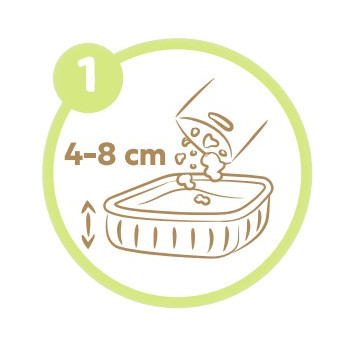 DIAMENTIQ Tofu Matcha Ultra clumping - pflanzliche streu - 4kg - foto 4
