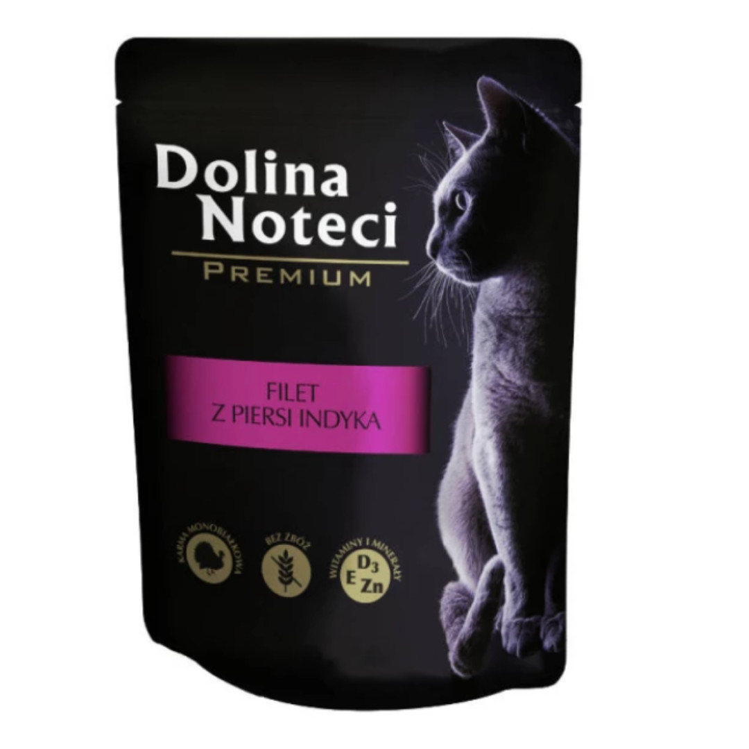  DOLINA NOTECI Premium Putenbrustfilet mit Bratensoße - Katzen Nassfutter - 85 g - foto 1