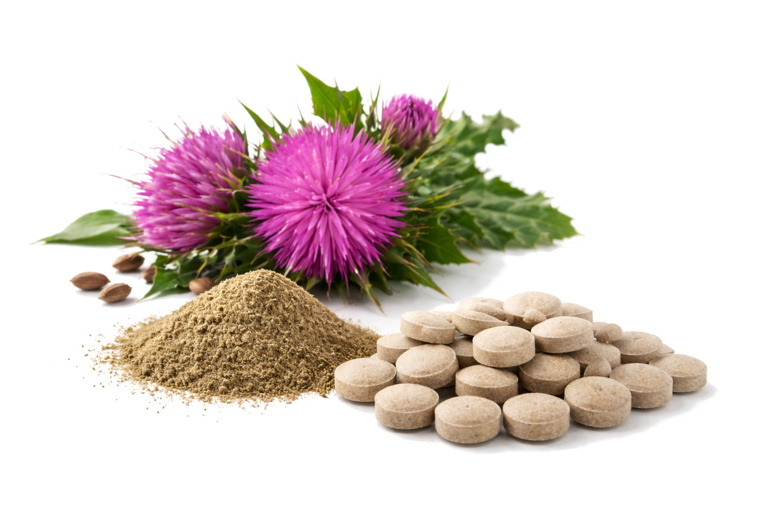 POKUSA RawDietLine Milk thistle extract - nahrungsergänzungsmittel für hunde und katzen - 120 stück - foto 2