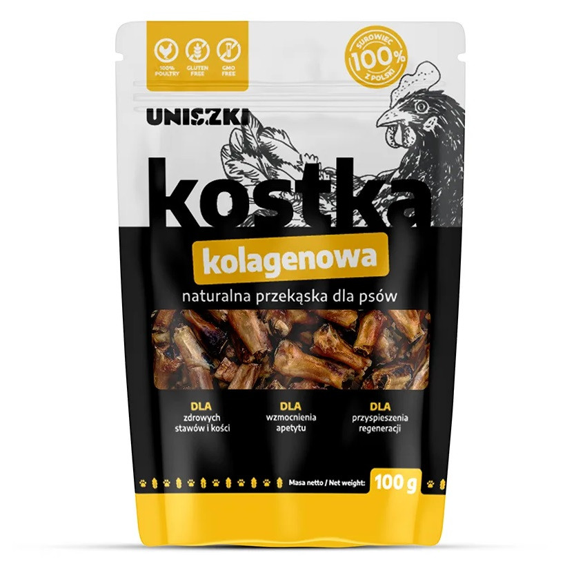 UNISZKI Kollagenwürfel - leckerli für hunde - 100g - foto 1