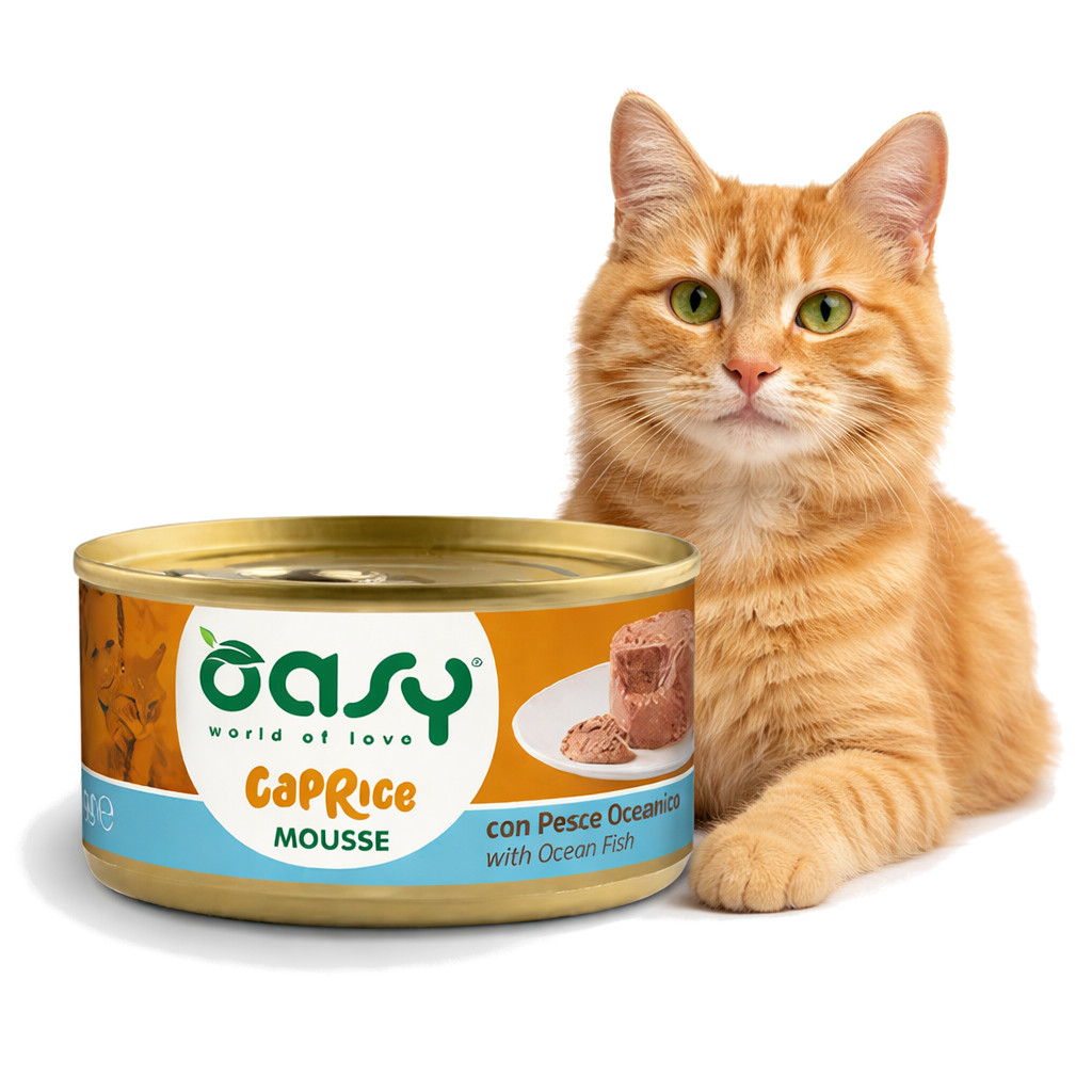 OASY Caprice Mousse Ocean Fish - nassfutter für Katzen - 85g - foto 3