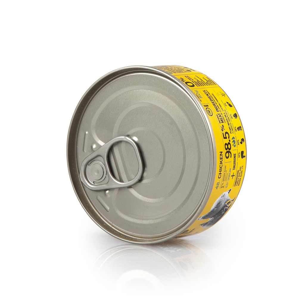 3COTY Chicken with spirulina Senior - nassfutter für Katzen - 80g - foto 3