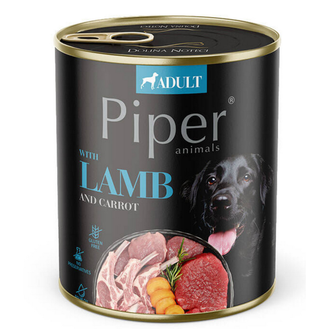 DOLINA NOTECI Piper Lamb with carrot - Nassfutter für Hunde - 800 g - foto 1