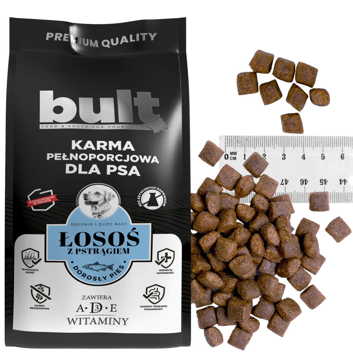 BULT Salmon with trout - trockenfutter für Hunde - 3kg - foto 1