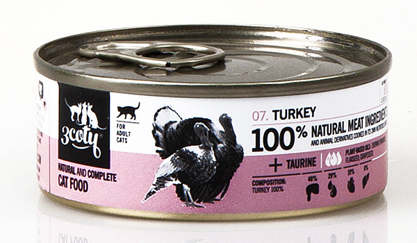 3COTY Turkey - nassfutter für Katzen - 80g - foto 9