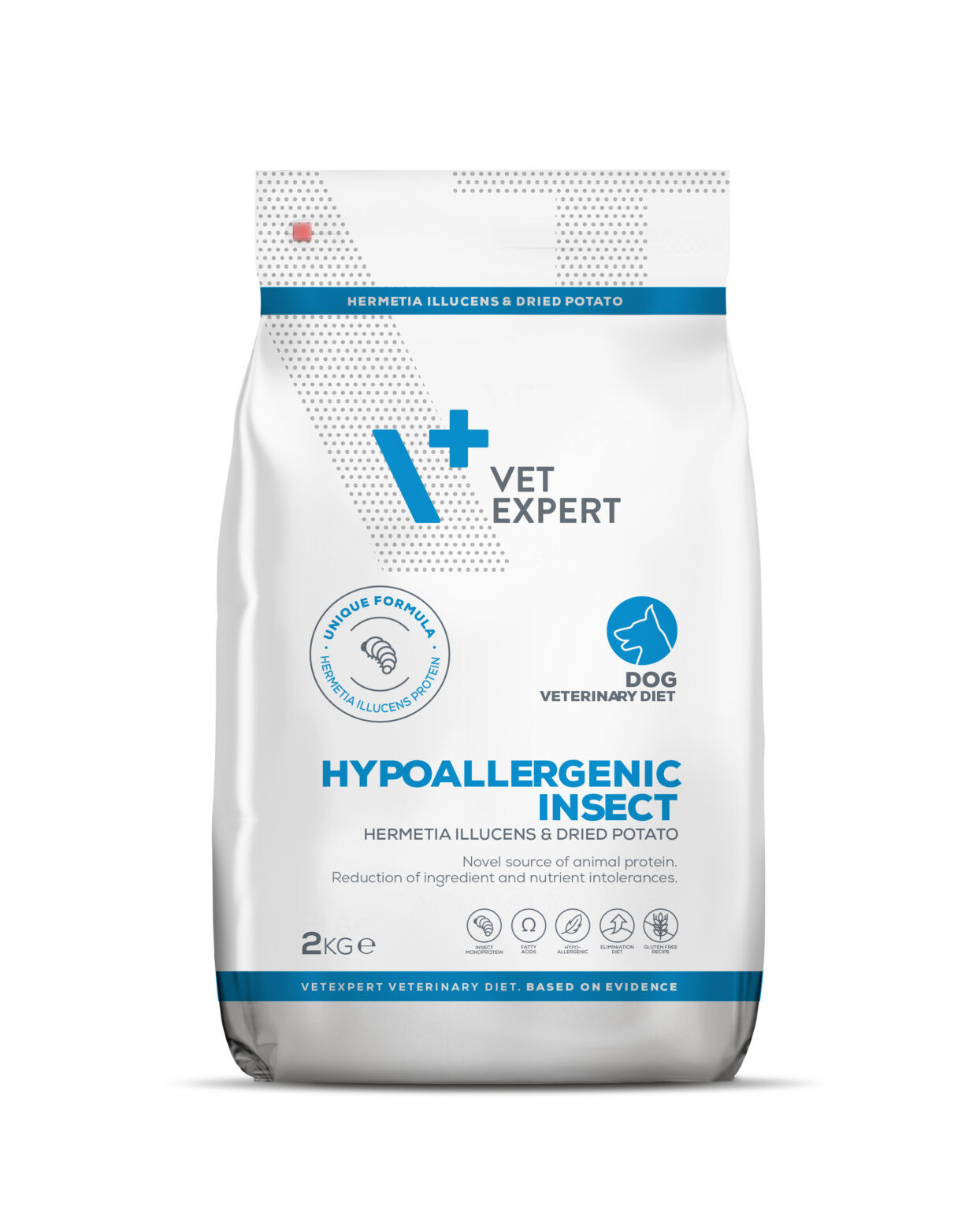 VET EXPERT Veterinary Diet Hypoallergenic Insect Dog - Trockenfutter für Hunde - 2 kg - foto 2