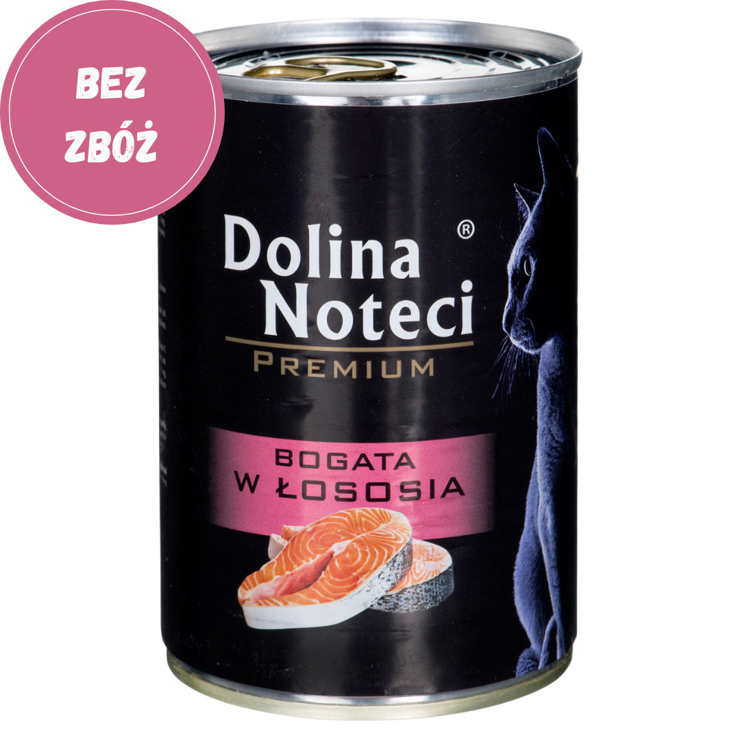 Dolina Noteci Premium Reich an Lachs - Nassfutter für Katzen - 400g - foto 2