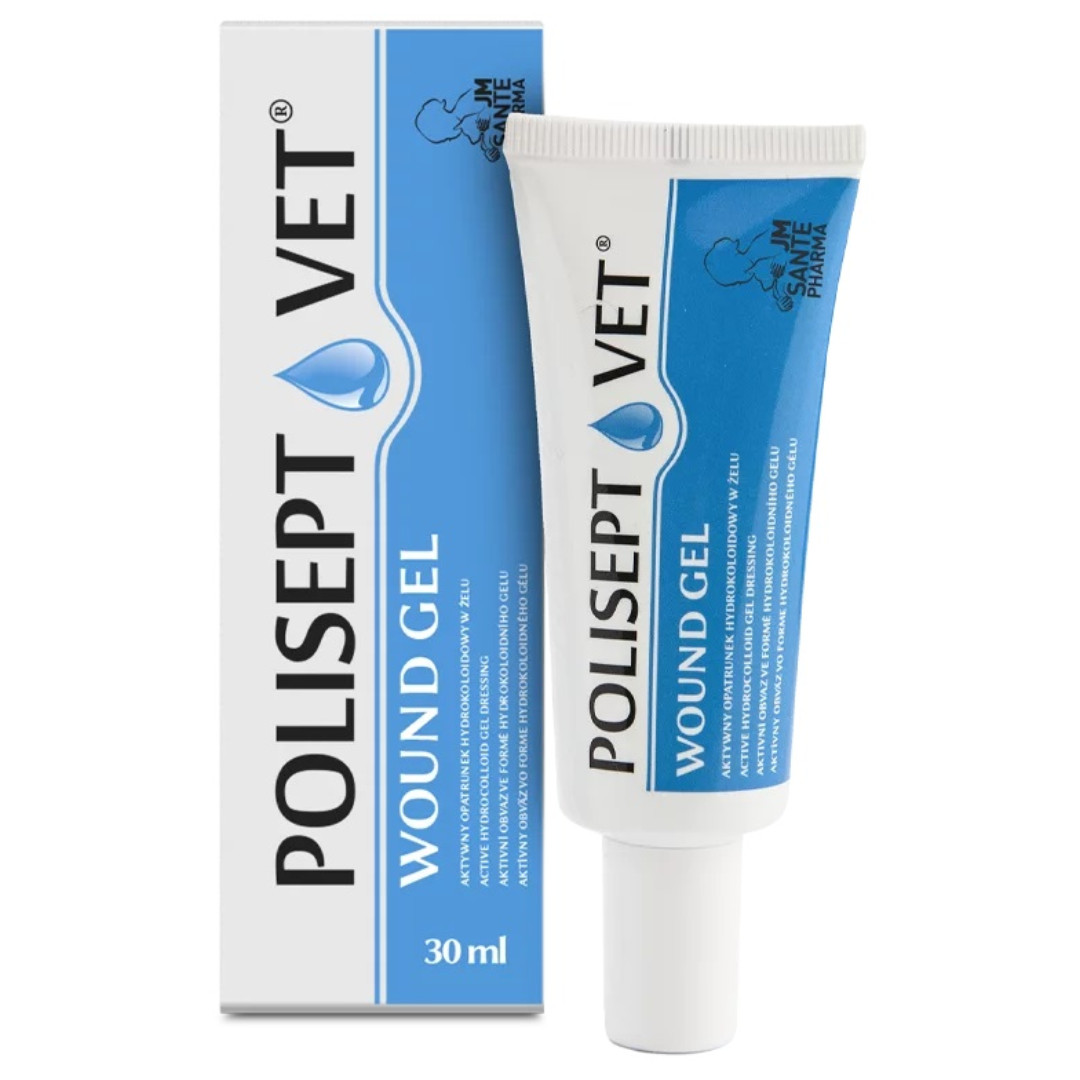 JM SANTE Polisept Vet Wound gel - gelverband für hunde und katzen – 30 ml - foto 2