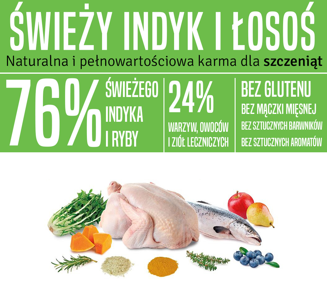 ARQUIVET Fresh Puppy Truthahn und Lachs - halbfeuchtes Hundefutter - 10kg - foto 1