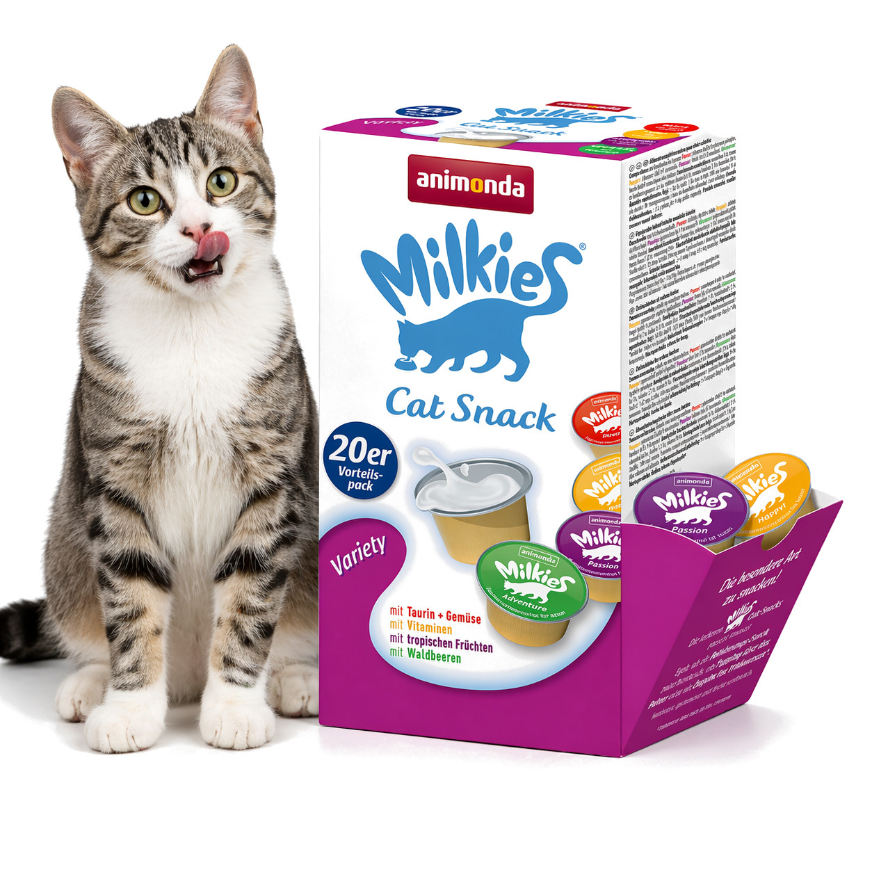 ANIMONDA Milkies Variety - Katze behandeln - 20 x 15g - foto 2