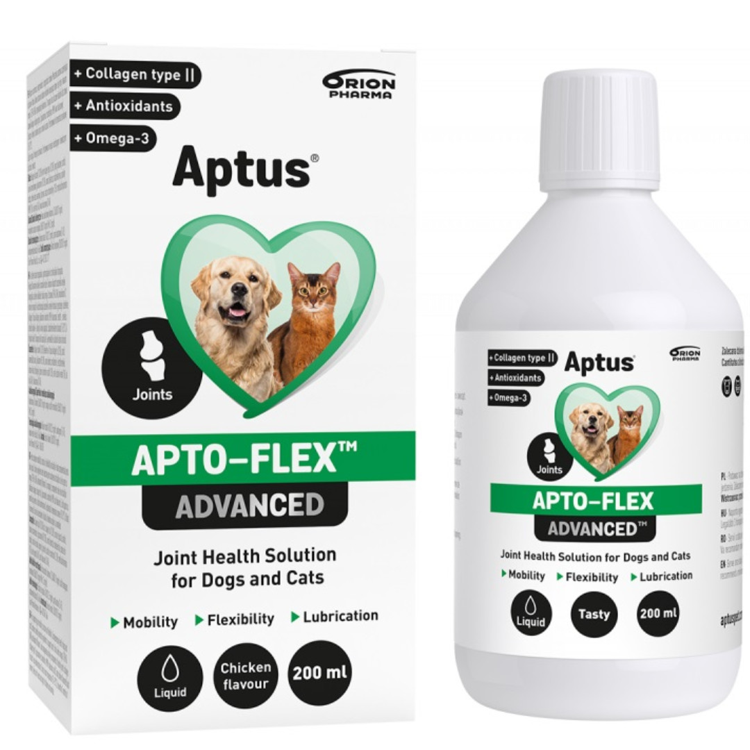 APTUS Apto-flex Advanced Collagen - ergänzungen für hunde und katzen – 200ml - foto 1