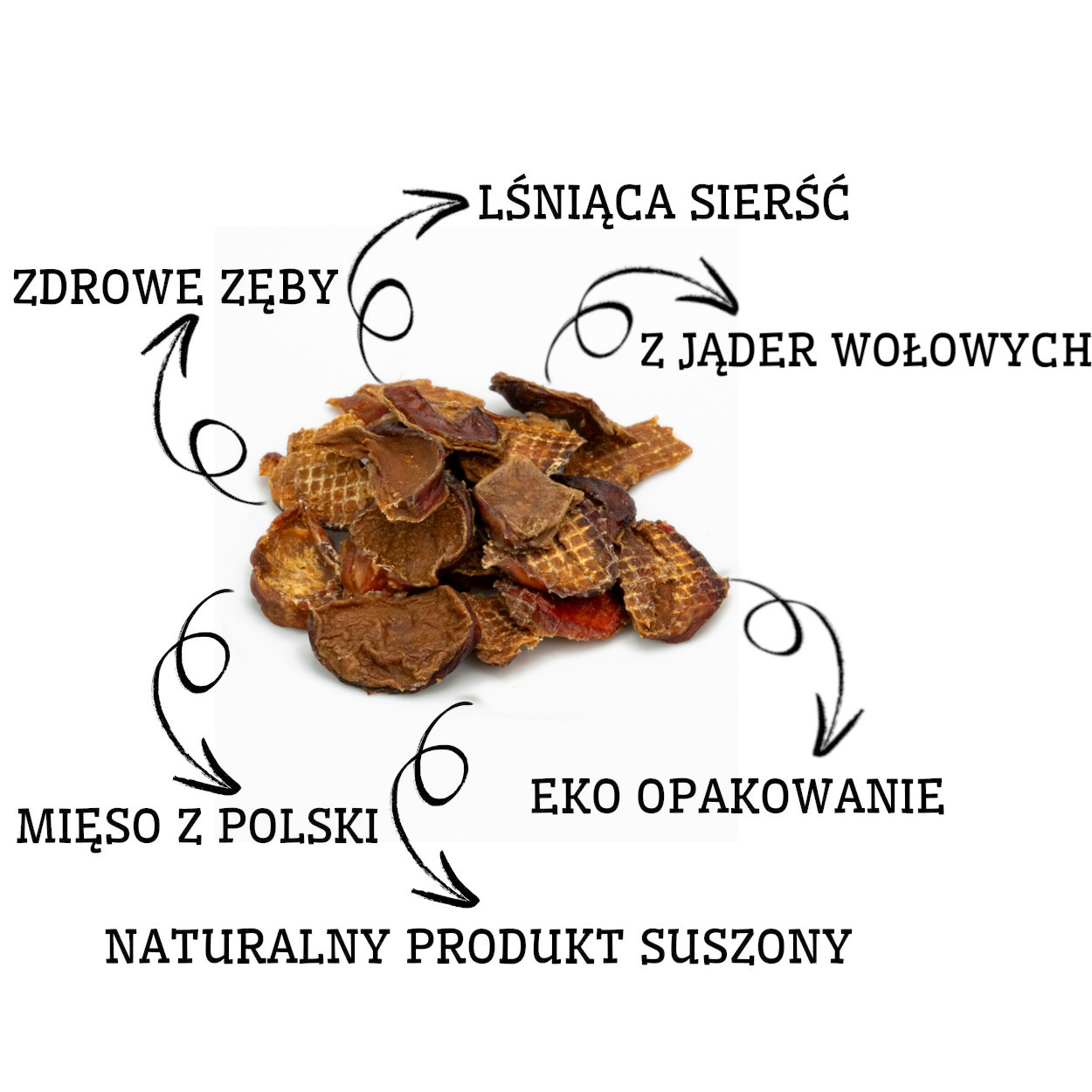 BULT Dried beef kernels - leckerli für hunde - 100g - foto 2