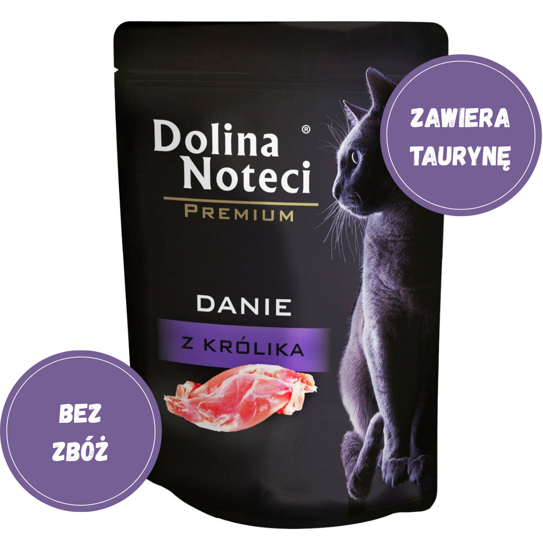 Dolina Noteci Kaninchenschale für Katzen 85g - foto 2