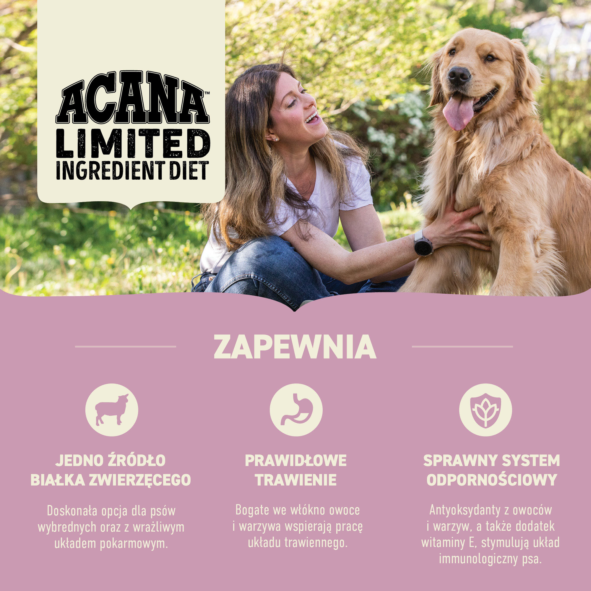 ACANA Singles Grass-Fed Lamb - trockenfutter für Hunde - 6kg - foto 3