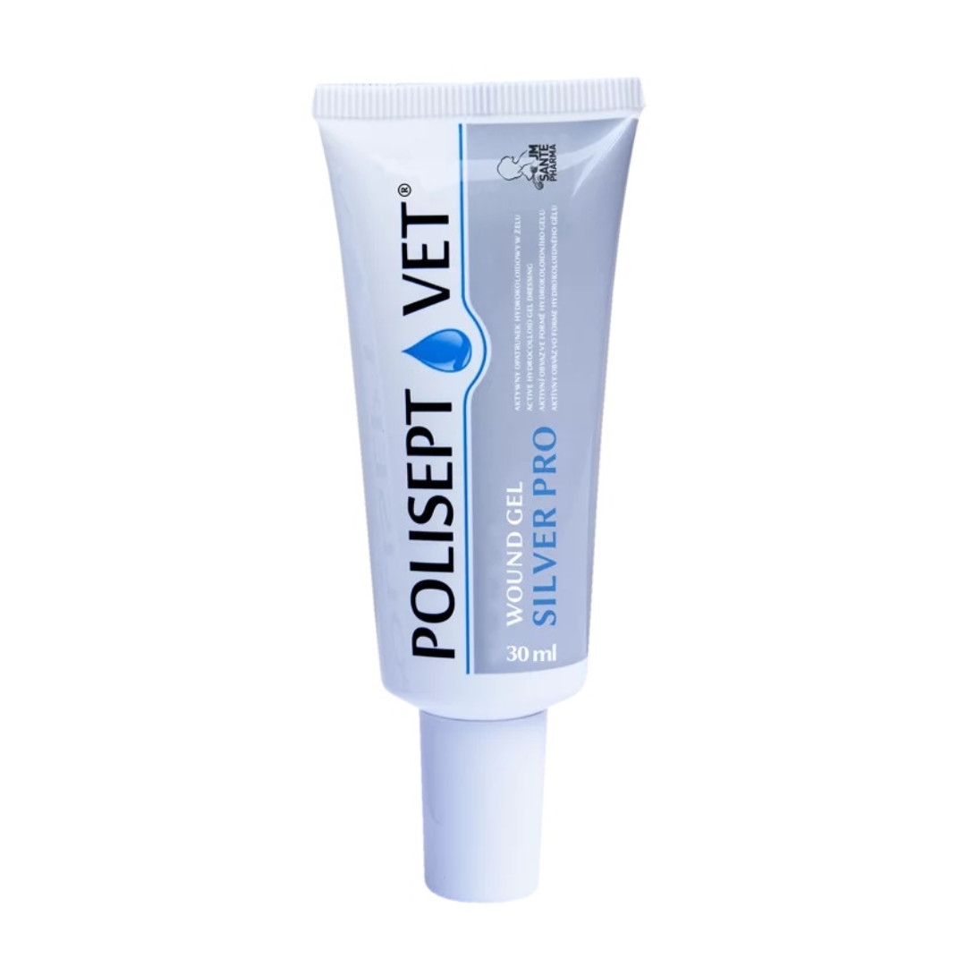 JM SANTE Polisept Vet Wound gel Silver Pro - gelverband für hunde und katzen – 30 ml - foto 2