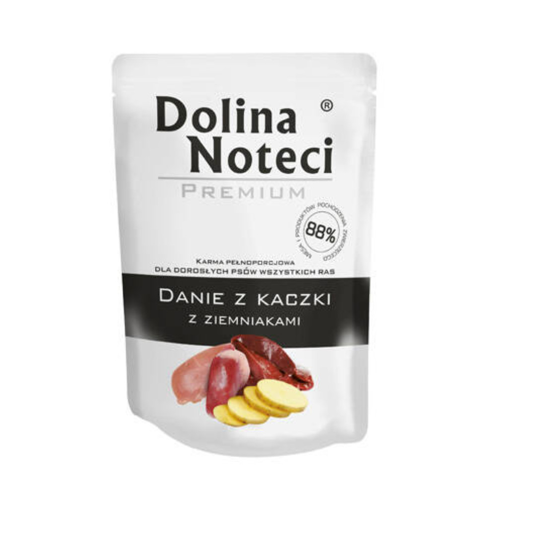 Dolina Noteci Premium Entengericht mit Kartoffeln - Nassfutter für Hunde - 300g - foto 1