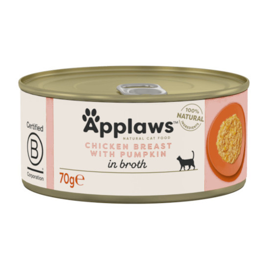 APPLAWS Chicken Selection in Broth - nassfutter für Katzen - 12x70g - foto 4
