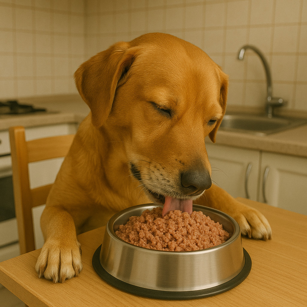 WOLFSBLUT Wide Plain Horse meat with sweet potatoes - Nassfutter für Hunde - 395g - foto 3