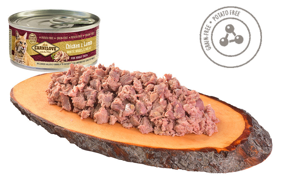 CARNILOVE Cat Truthahn & Rentier Weißes Muskelfleisch – Nassfutter für Katzen – 100 g - foto 2