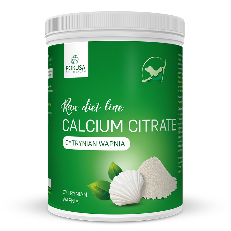 POKUSA RawDietLine Calcium Citrate - nahrungsergänzungsmittel für hunde und katzen - 1000g - foto 1