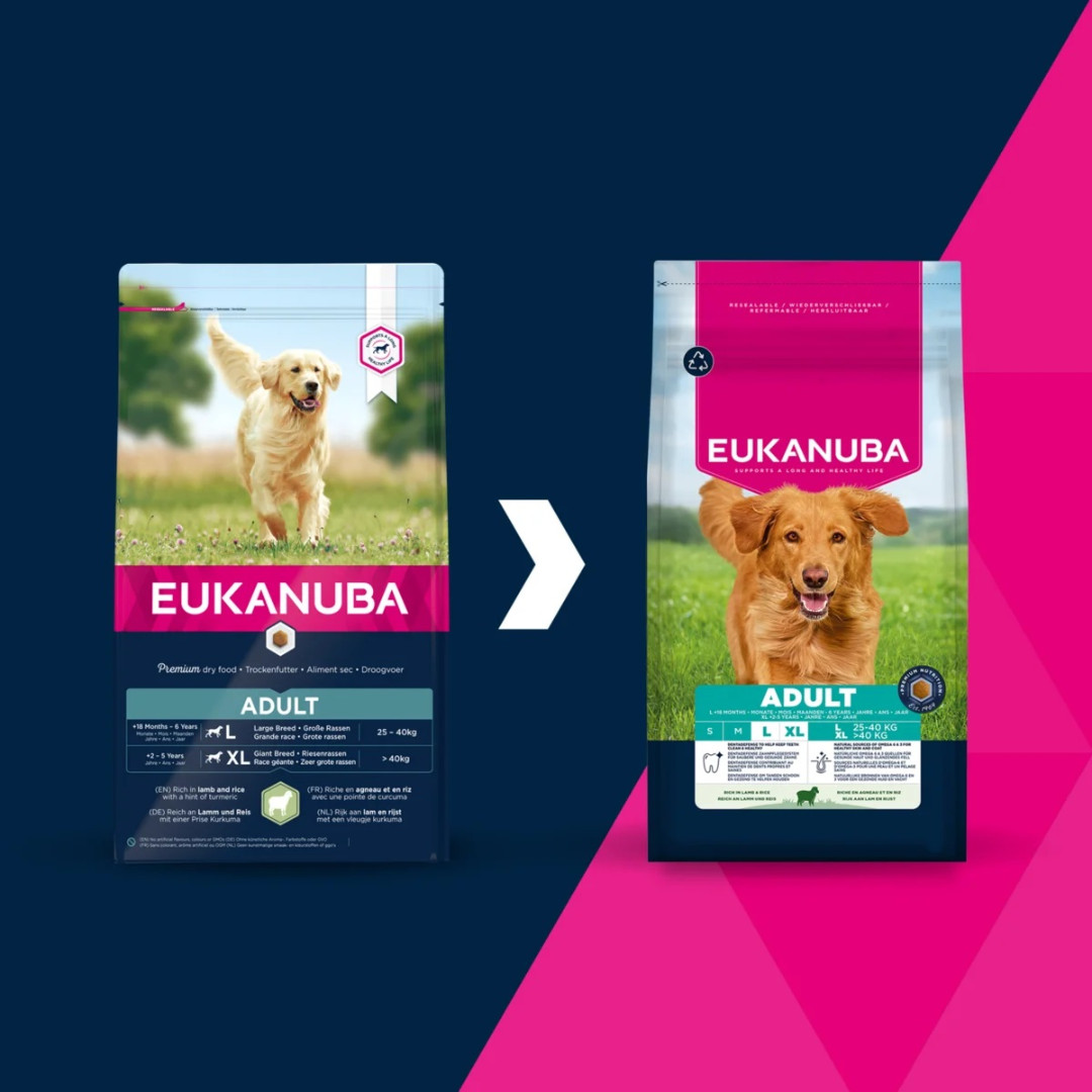 EUKANUBA Adult L XL Rich in lamb & rice - trockenfutter für Hunde - 12kg - foto 4