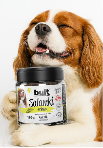 BULT Mini-Salami MIX aus 3 Geschmacksrichtungen – Hundesnack – 6x150g - foto 6