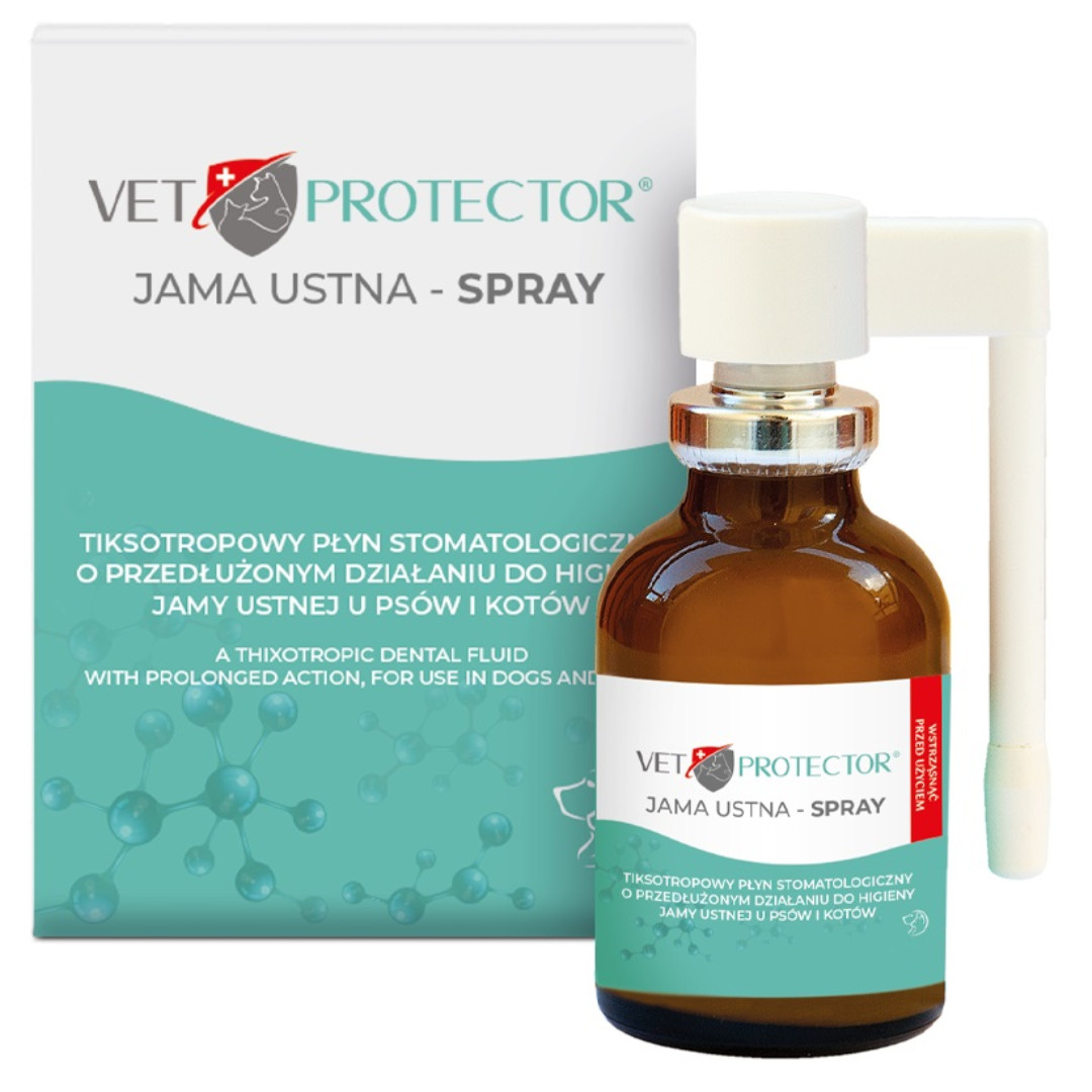 JM SANTE Vet Protector Mundhöhlenspray – Flüssigkeit für die Mundhöhle für Hunde und Katzen - 30 ml - foto 3