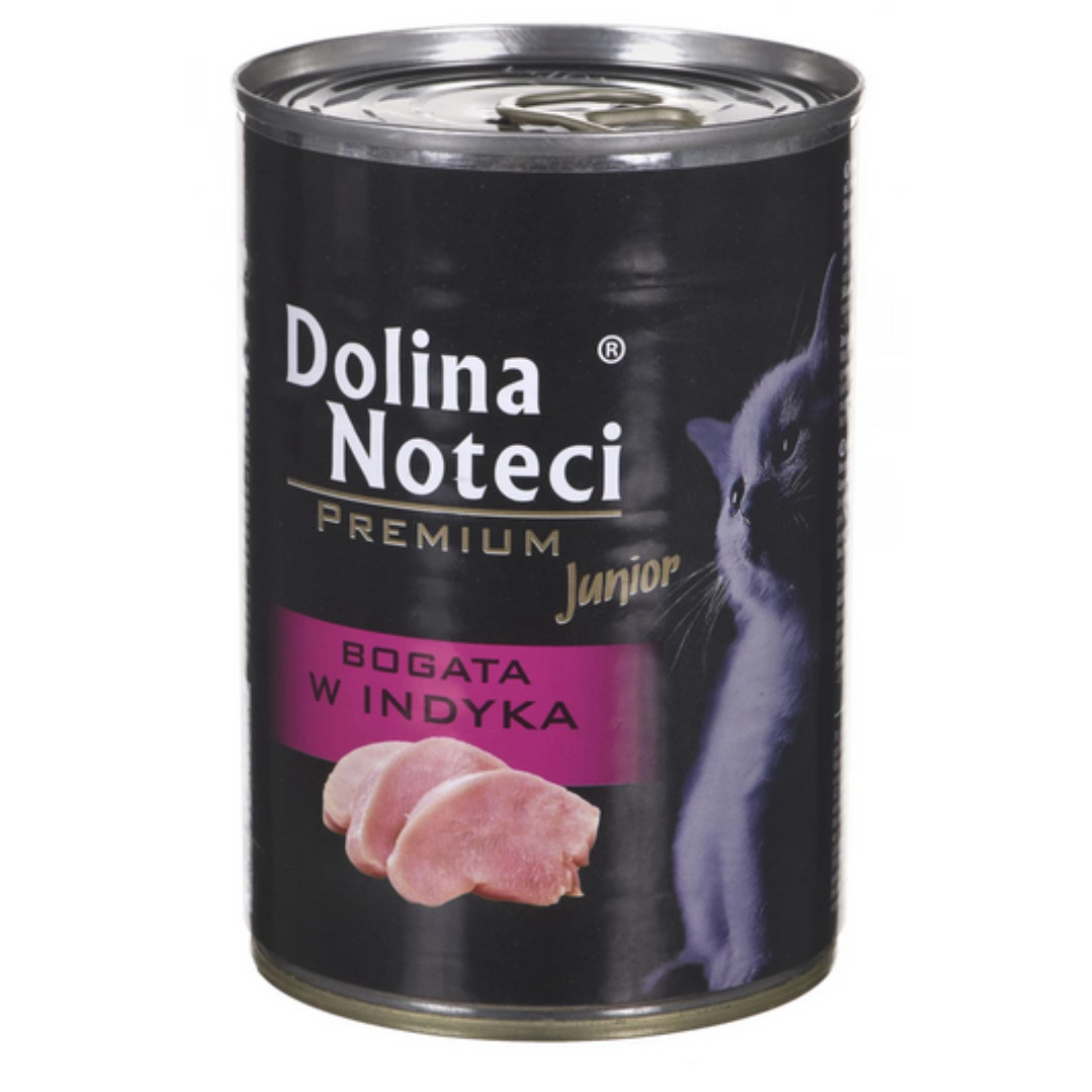 Dolina Noteci Premium Junior reich an Pute - Nassfutter für Katzen - 400 g - foto 1
