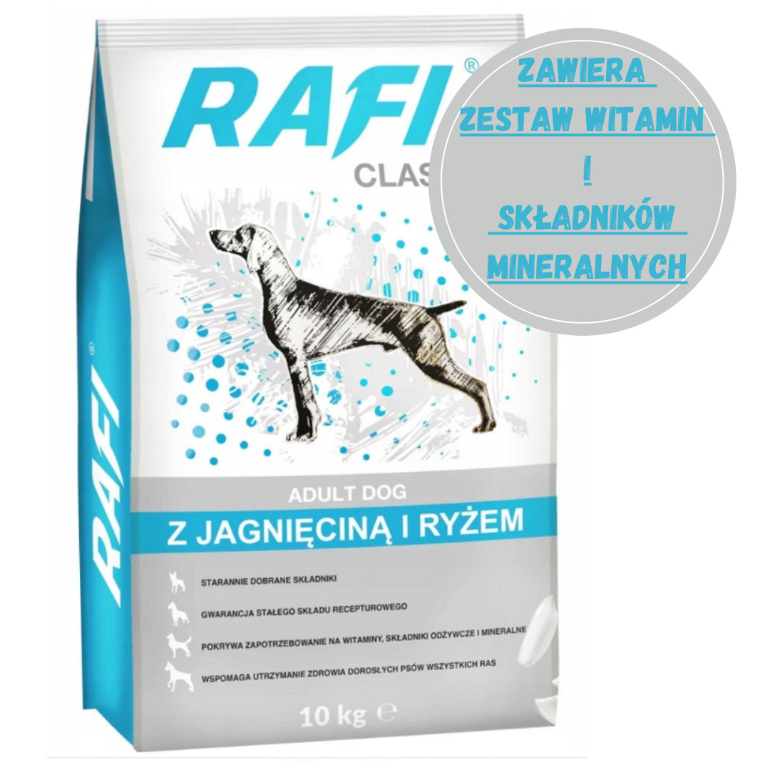 DOLINA NOTECI Rafi Classic Lamm mit Reis - Trockenfutter für Hunde - 10 kg - foto 2