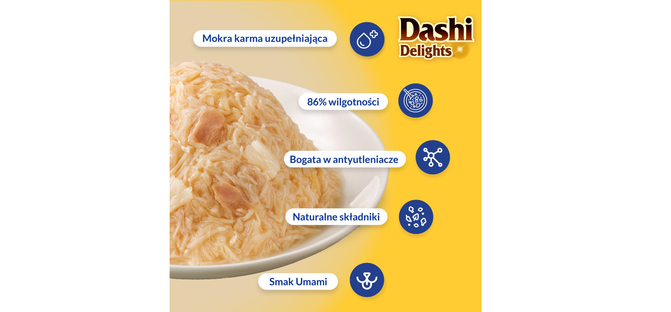 INABA CAT Dashi Delights Zarte Flocken Huhn mit Thunfisch & Lachs - Katzensnack - 40g - foto 1