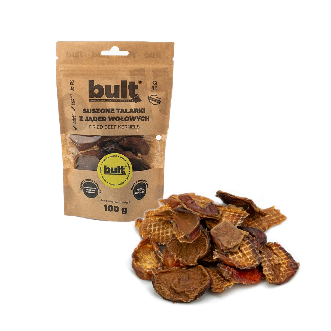 BULT Dried beef kernels - leckerli für hunde - 100g - foto 1