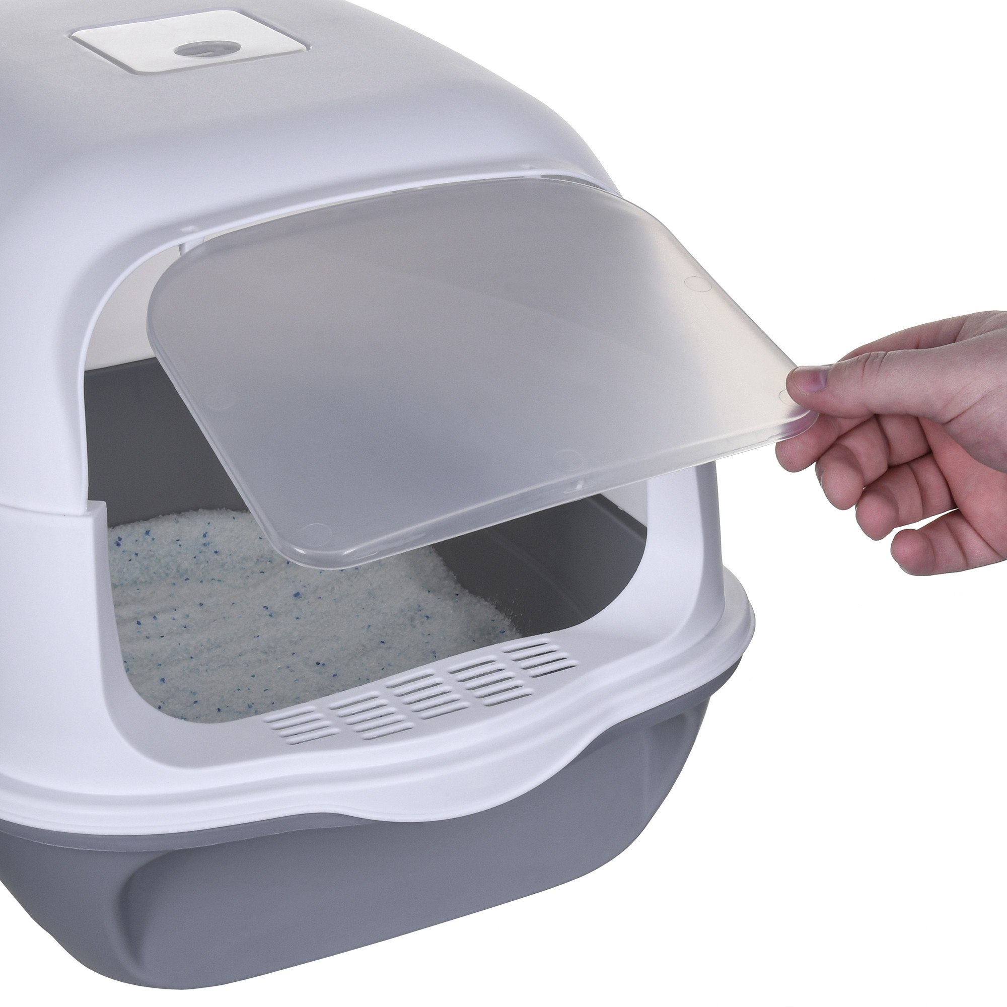 DIAMENTIQ Coco Katzentoilette - 50x36x34 cm - 1 Stk - foto 4