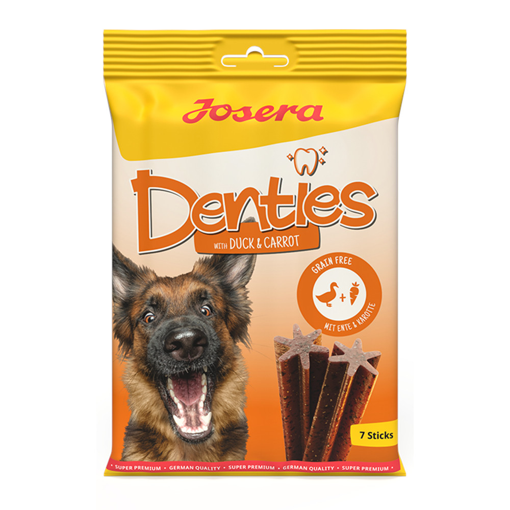 JOSERA Denties Duck with carrot - Hundeleckerli - 180g - foto 1