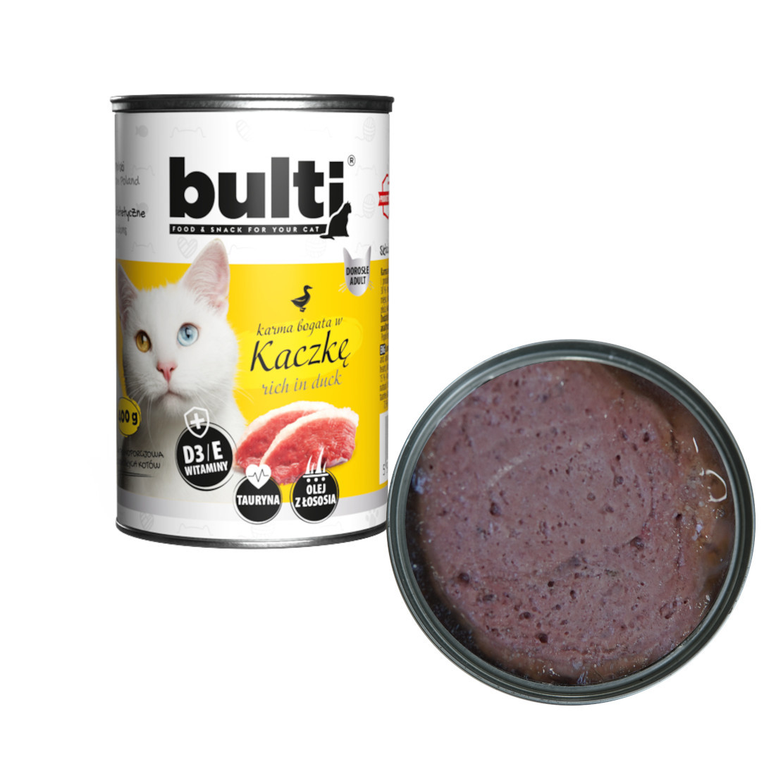 BULTI Hackfleisch Mix 6 Geschmacksrichtungen – Nassfutter für Katzen – 36 x 400 g - foto 10