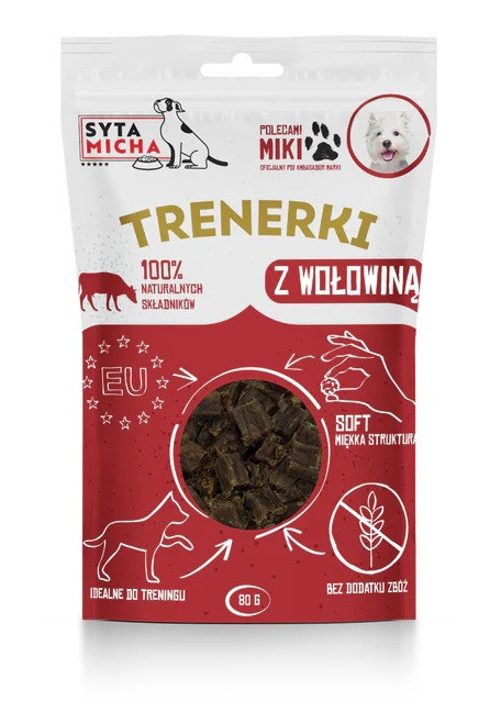 SYTA MICHA Treats with beef - leckerli für hunde - 80g - foto 1