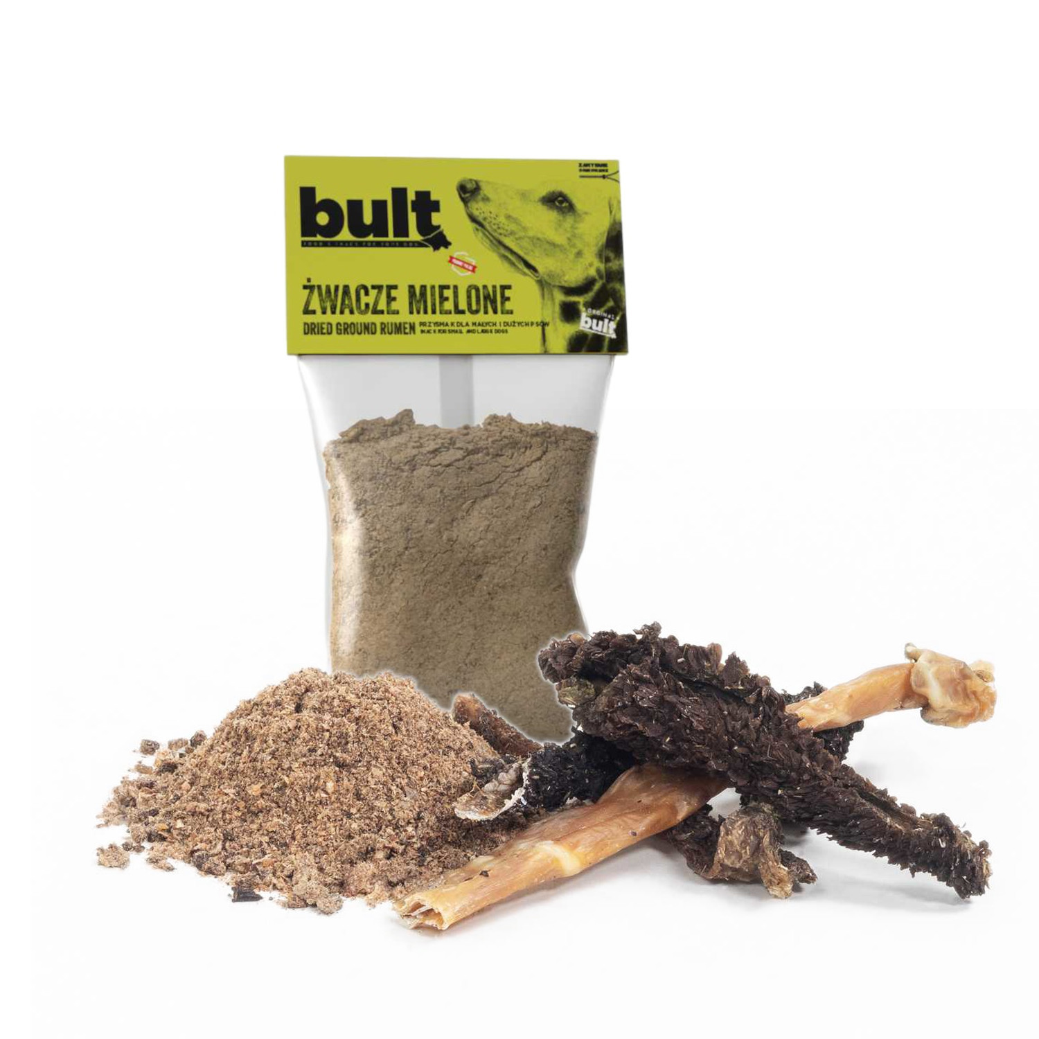 BULT Ground beef tripe - leckerli für hunde - 120g - foto 1