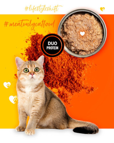 3COTY Chicken with krill - nassfutter für Katzen - 24x80g - foto 4
