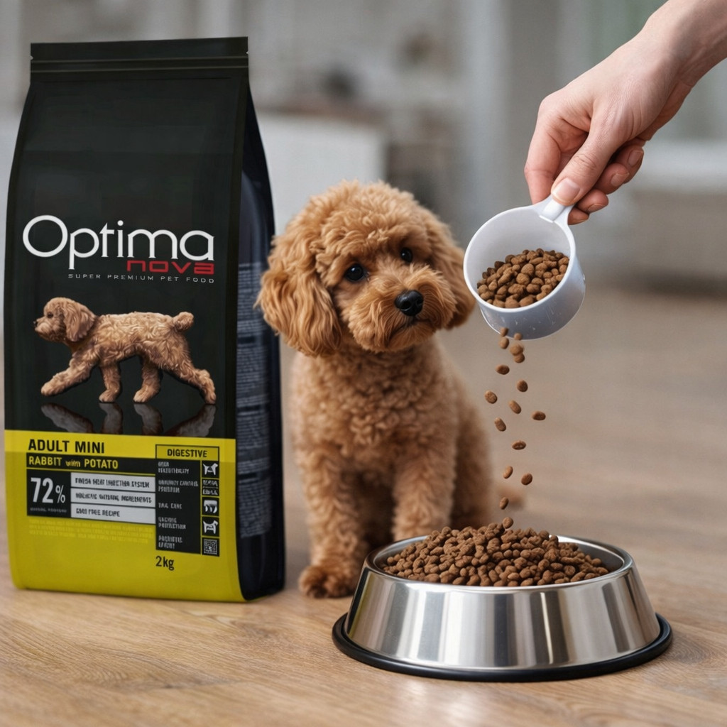 OPTIMANOVA Adult Mini Digestive Rabbit & Potato - trockenfutter für Hunde - 2kg - foto 2