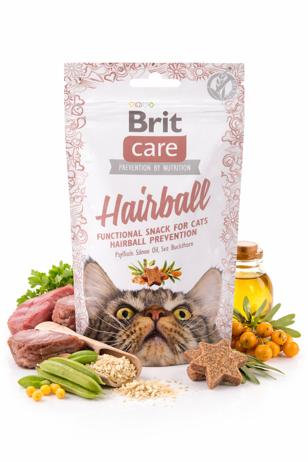 BRIT Care Cat Snack Hairball - Katzenleckerli - 50 g - foto 2