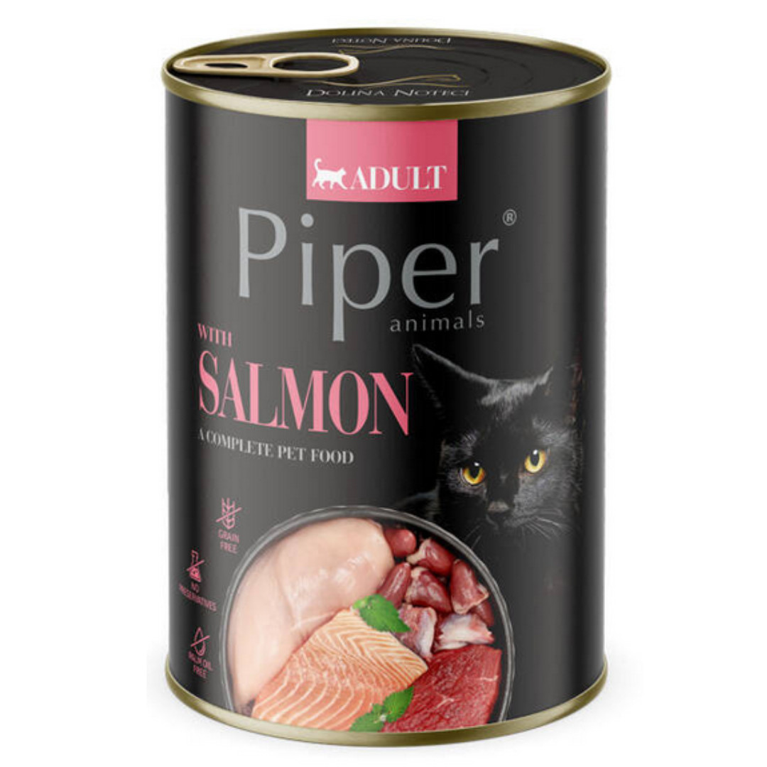 DOLINA NOTECI Piper Animals MIX Flavours - Nassfutter für Katzen - 24x400g - foto 3