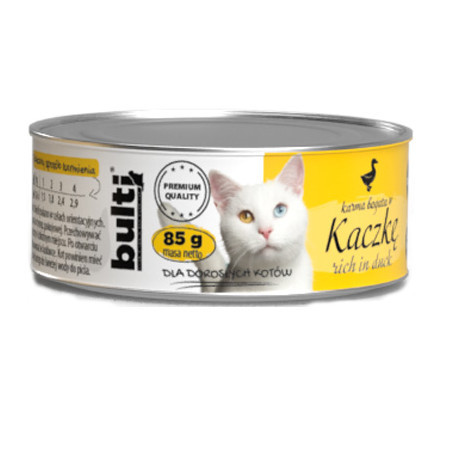 BULTI Rich in duck - nassfutter für Katzen - 6x85g - foto 3