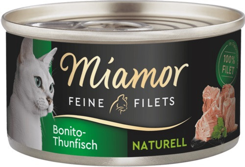 MIAMOR Feine Filets Naturell Bonito tuna - nassfutter für Katzen - 80g - foto 1
