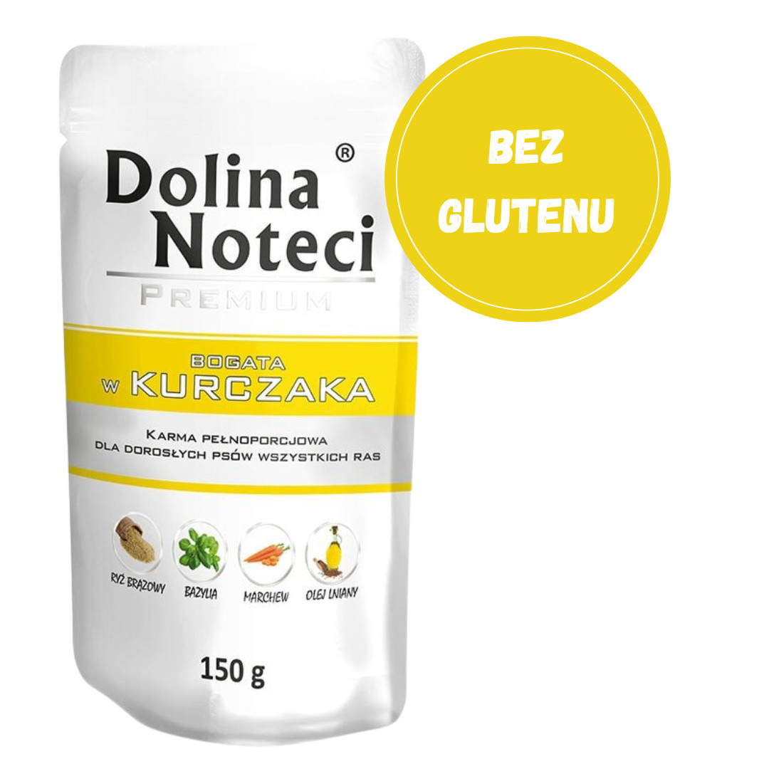 DOLINA NOTECI Premium MIX Geschmacksrichtungen - Nassfutter für Hunde - 24x150 g - foto 2