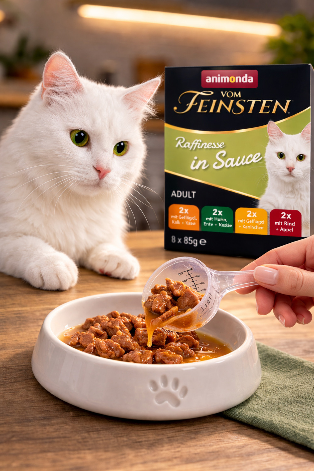 ANIMONDA Vom Feinsten Adult Raffinesse in sauce - nassfutter für Katzen - 8x85g - foto 3