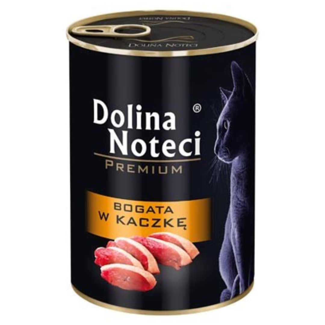 Dolina Noteci Premium reich an Ente - Nassfutter für Katzen - 400g - foto 1