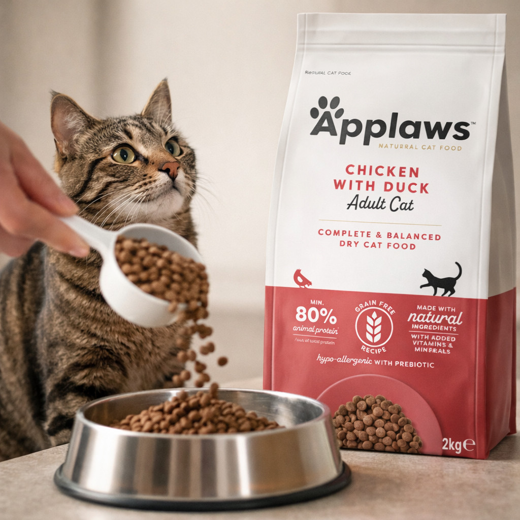 APPLAWS Chicken with duck - trockenfutter für Katzen - 2kg - foto 3